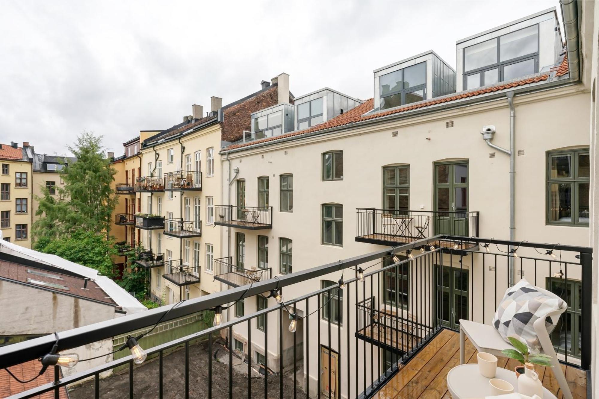 Dinbnb Apartments Gruenerlokka I 2-Bedroom With Balcony 오슬로 외부 사진