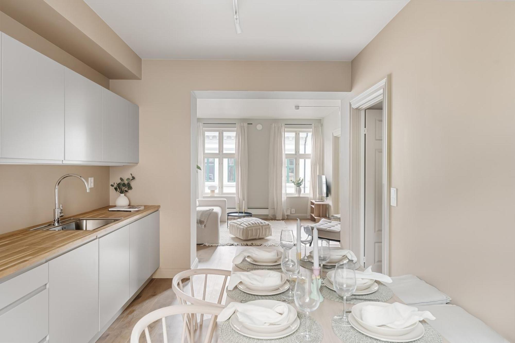Dinbnb Apartments Gruenerlokka I 2-Bedroom With Balcony 오슬로 외부 사진